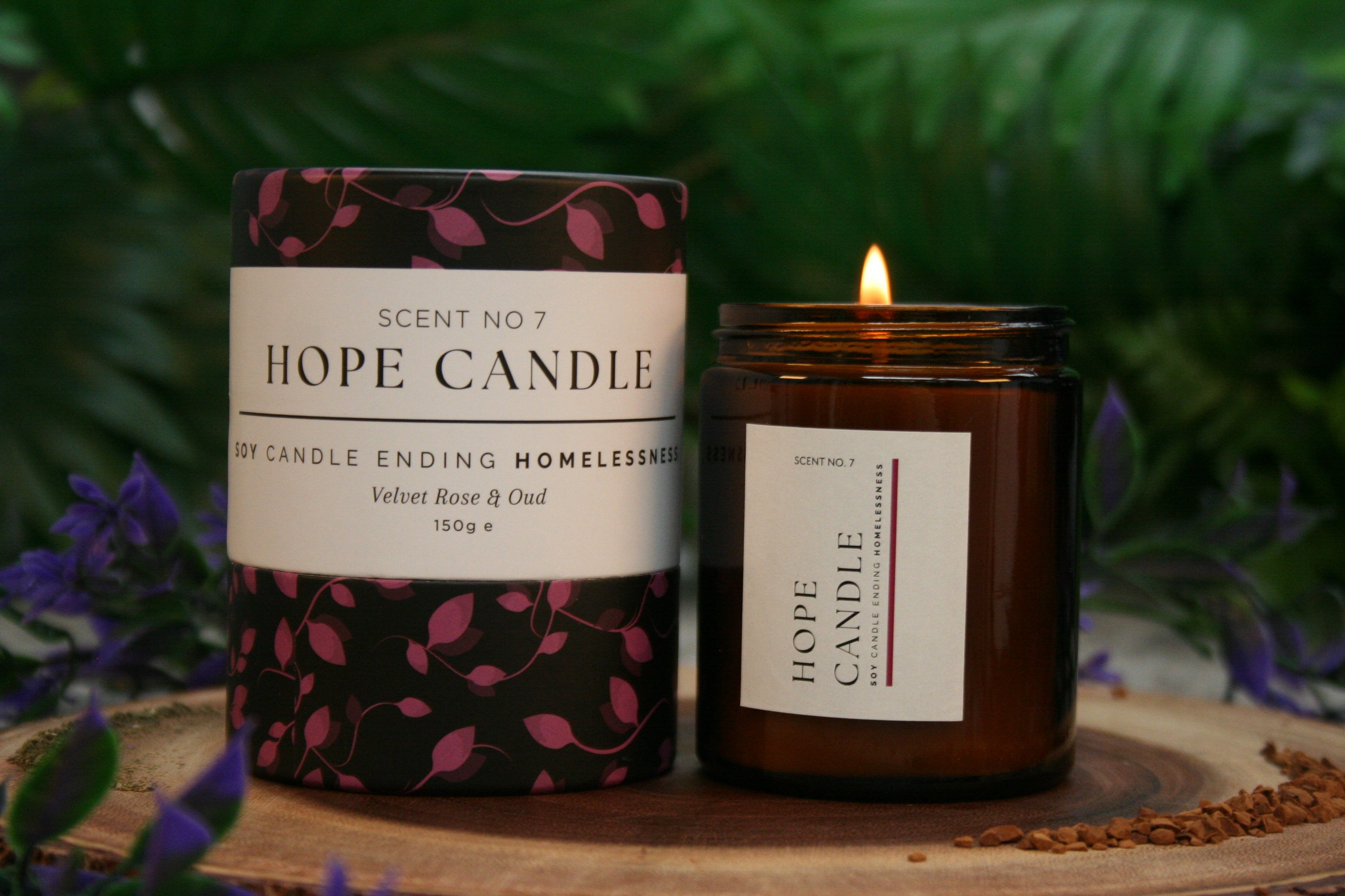 Velvet Rose Oud Artisan Candle (20+ Hours) 150g – Labre's Hope