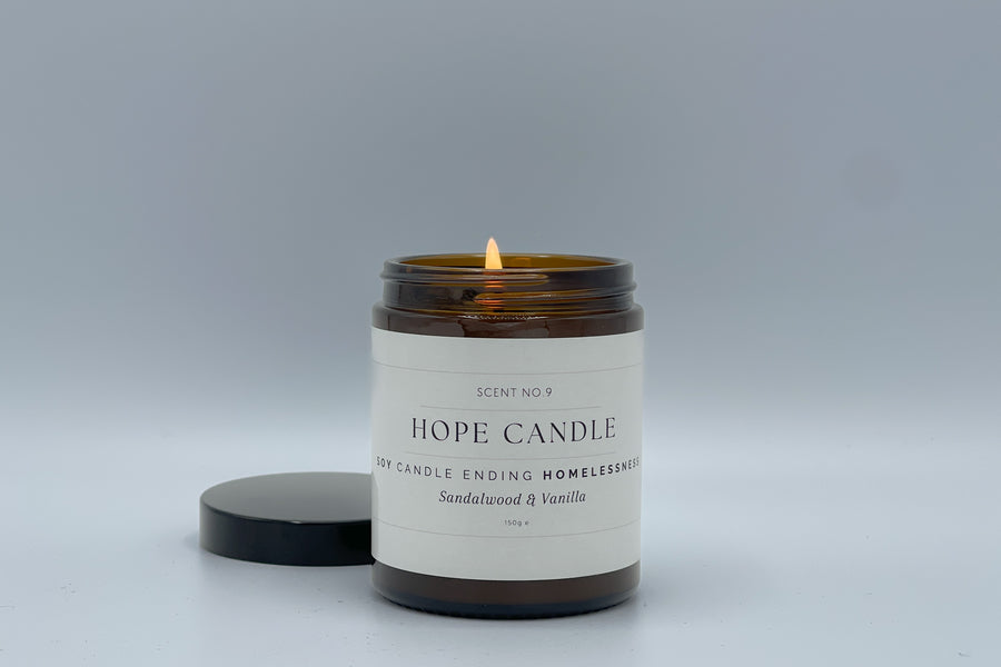 Sandalwood & Vanilla Artisan Candle (20+ Hours) 150g