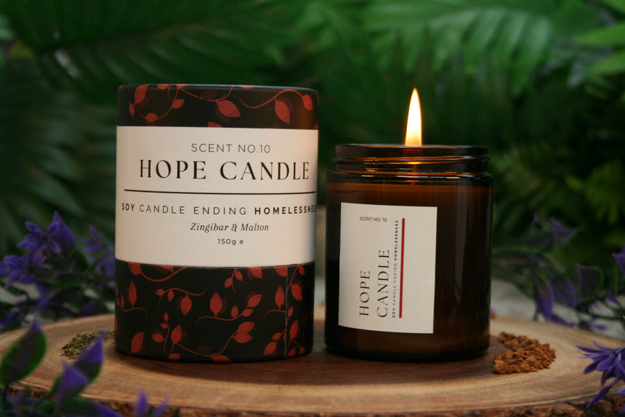 Zingibar & Malton Artisan Candle (20+ Hours) 150g