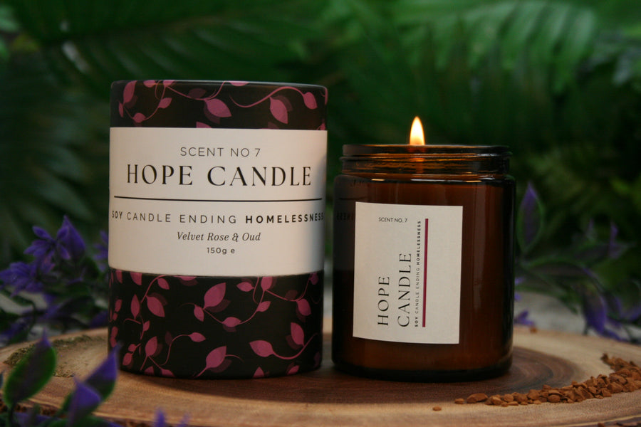 Velvet Rose & Oud Artisan Candle (20+ Hours) 150g