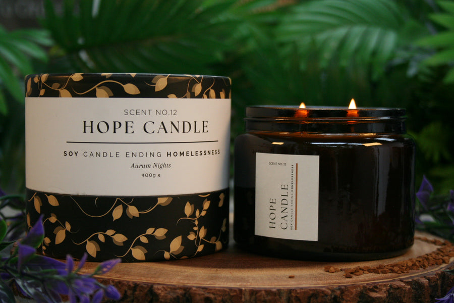 Aurum Nights Artisan Candle (55+ Hours) 400g