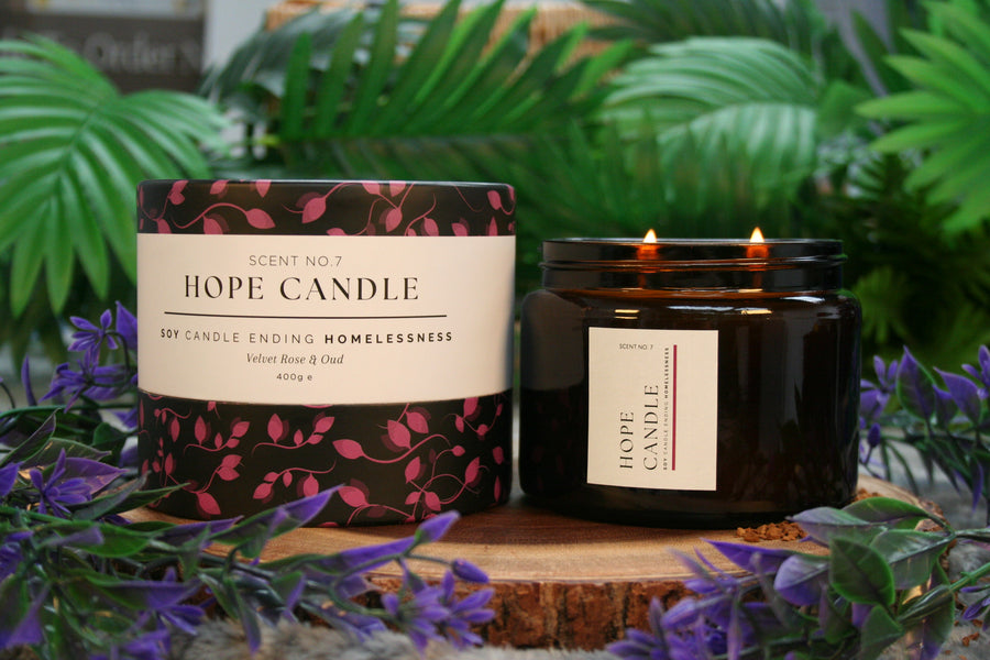 Velvet Rose & Oud Artisan Candle (55+ Hours) 400g