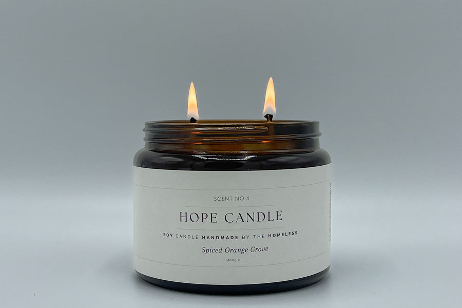 Spiced Orange Grove Artisan Candle (55+ hours) 400g